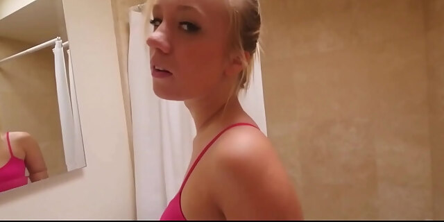 big ass,blonde,orgasm,pov,sister,small tits,taboo,teen